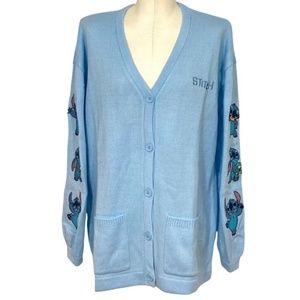 NWT Disney Lilo and Stitch cardigan oversized large